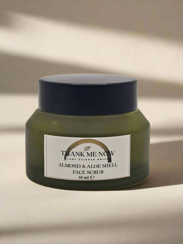 Almond & Aloe Shell Scrub - Gentle Exfoliation for Sensitive Skin