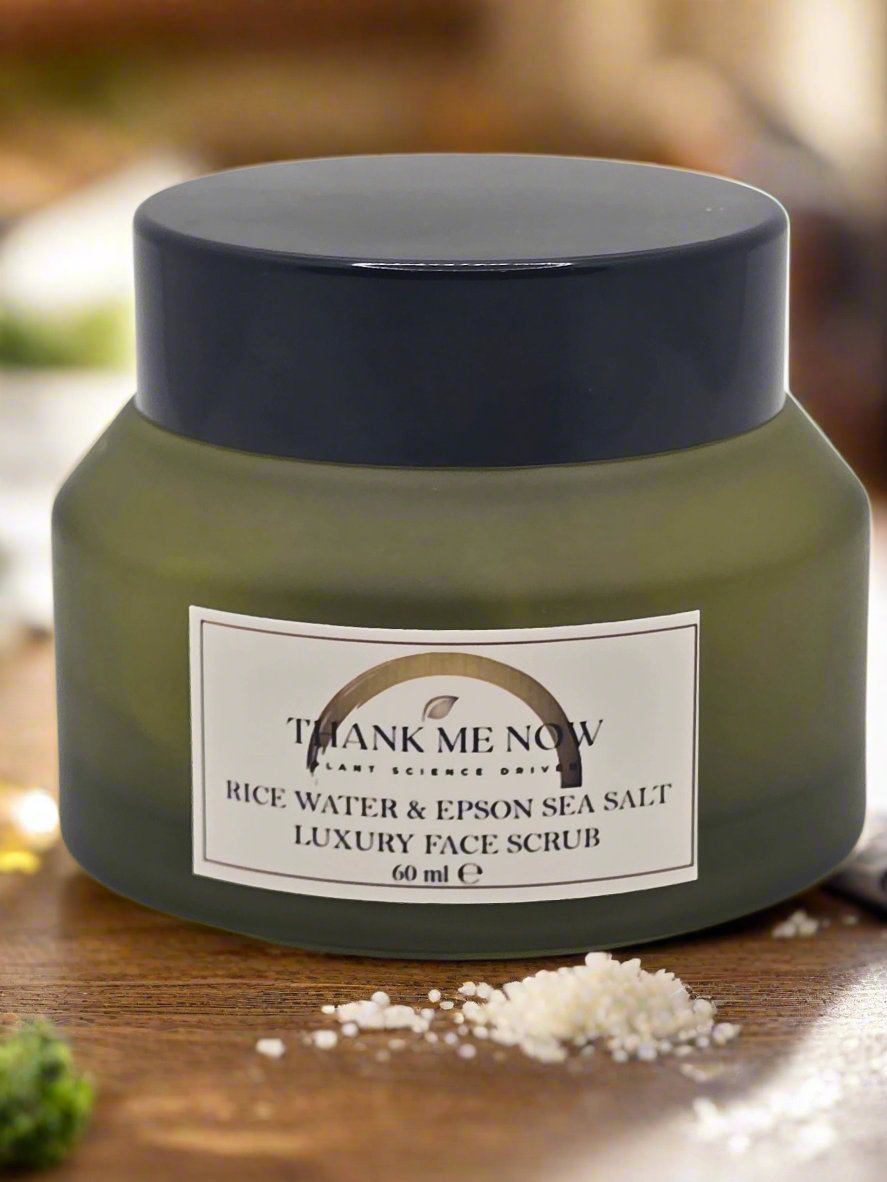 Rice Water & Epson Sea Salt Luxurious Face Scrub - Thank Me Now