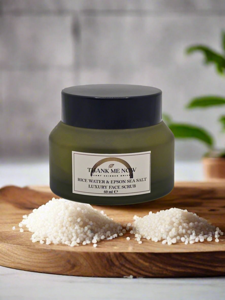 Rice Water & Epson Sea Salt Luxurious Face Scrub - Thank Me Now