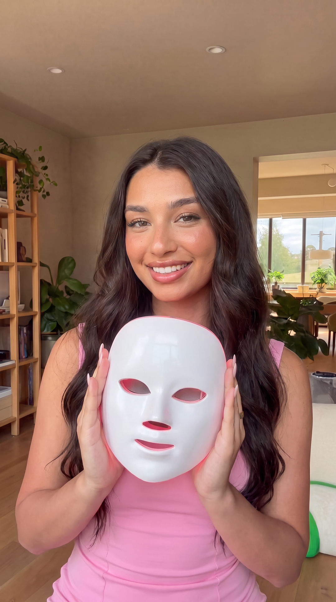 LED Face Mask - Infra-Red Light for Anti-Aging & Skin Rejuvenation 7 in-One