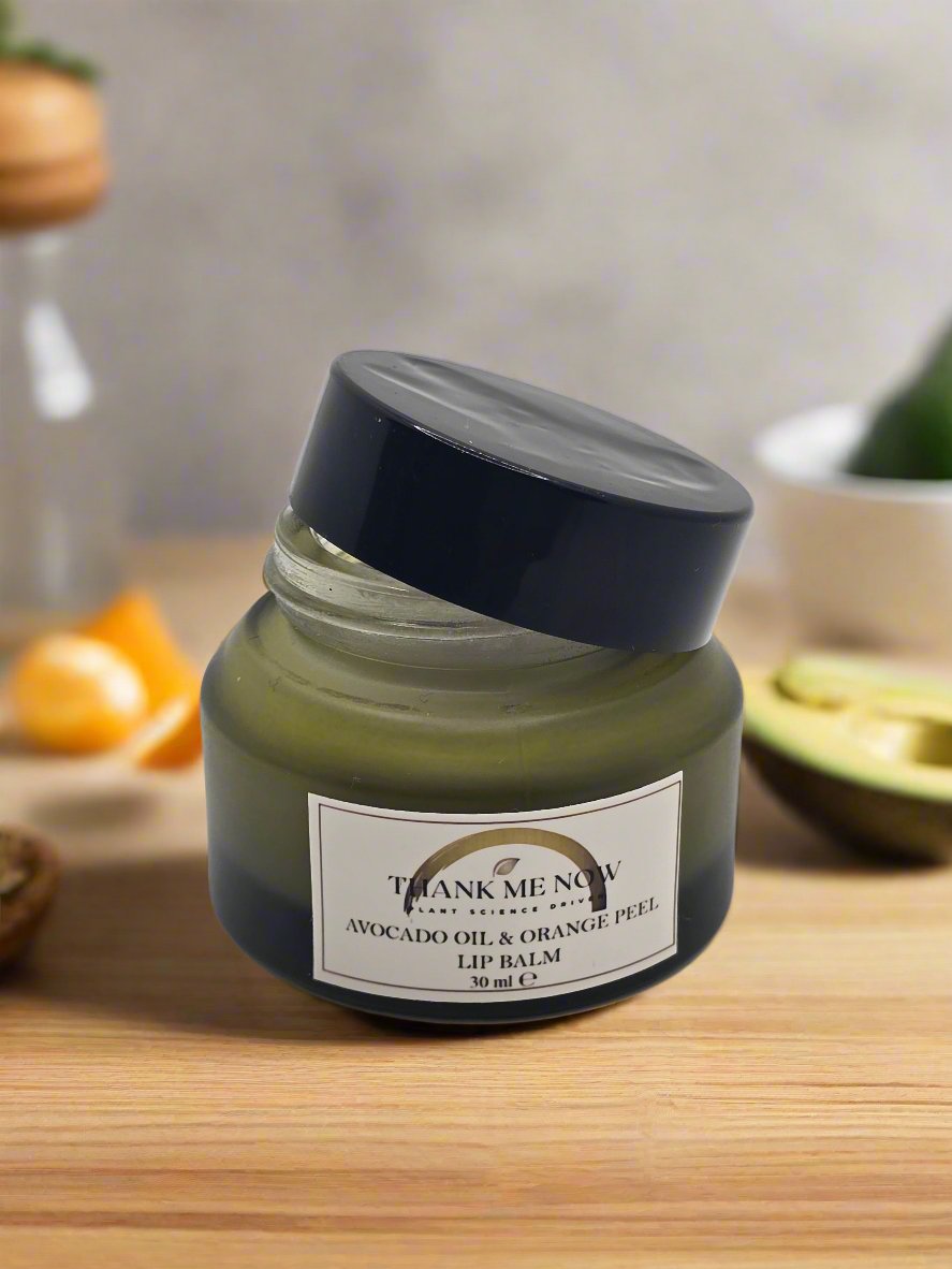 Avocado Oil & Orange Peel Lip Balm - Glossy - Thank Me Now