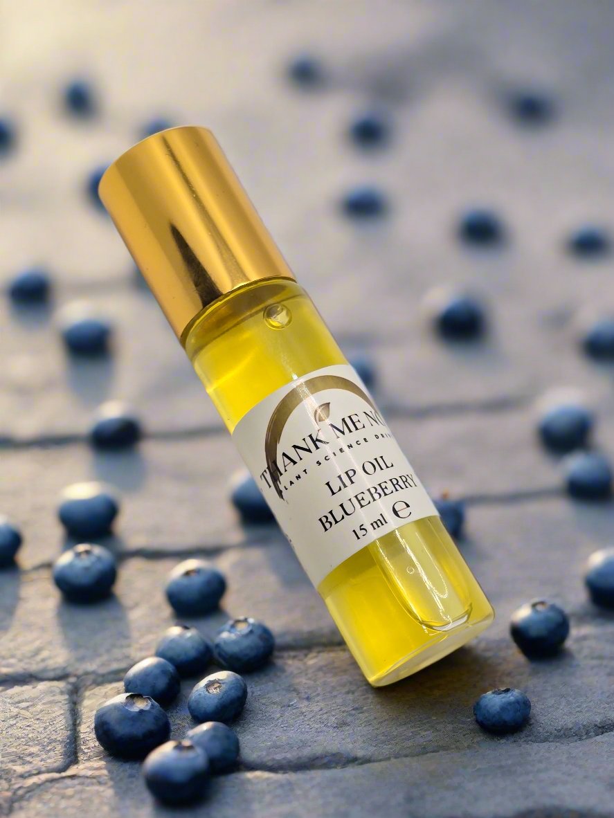 Blueberry Lip Oil - For Silky Lips - Thank Me Now