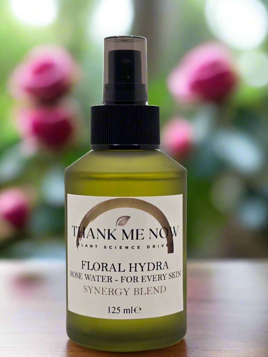 Floral Hydra Rose Water Toner - Soothing & Balancing for All Skin Types - Thank Me Now