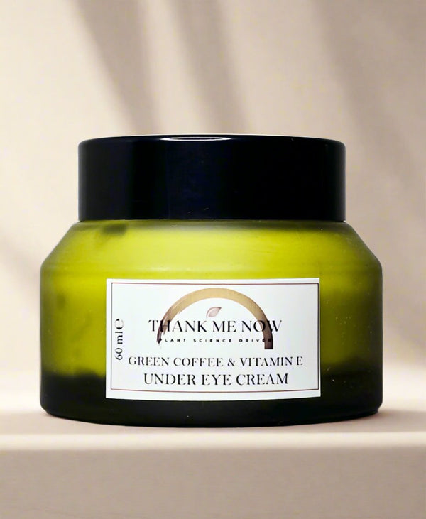 Green Coffee & Vitamin E Under Eye Cream – Revitalize & Brighten Tired Eyes