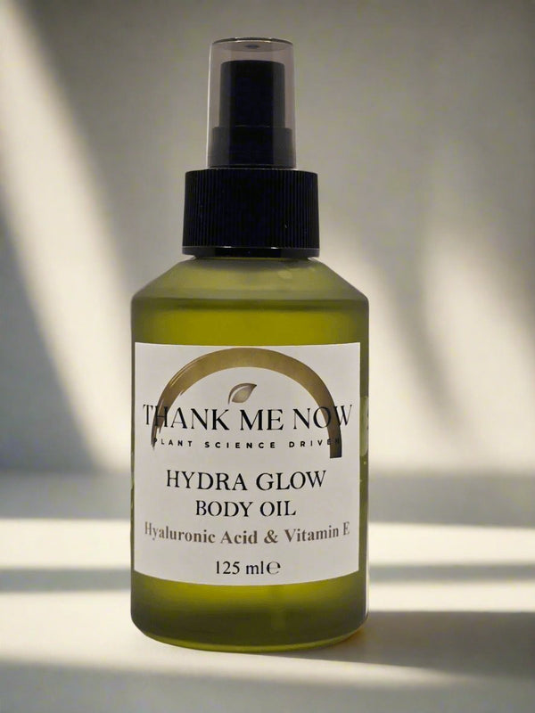 Hydra Glow - Hyaluronic & Vitamin E Body Oil - Deep Hydration & Radiant Glow