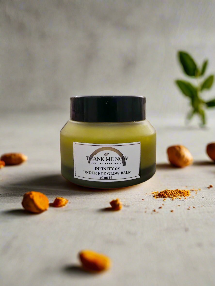 Infinity 08 - Under Eye Glow Balm with Turmeric Root, Rose Hip Oil and Mango Butter - Thank Me Now