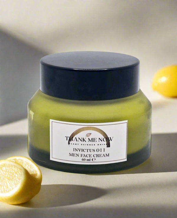 Face Cream for Men 011 Blackpepper & Lime  Refresh, Hydrate & Protect Your Skin