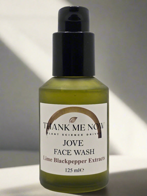 Jove Face Wash - Invigorating Black Pepper & Lime Cleanser