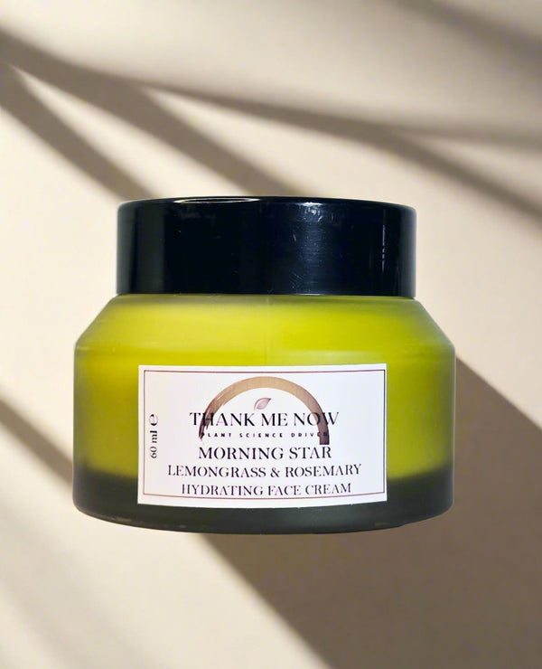 Morning Star - Lemongrass & Rosemary Hydrating Face Cream for Clearer, Radiant Skin