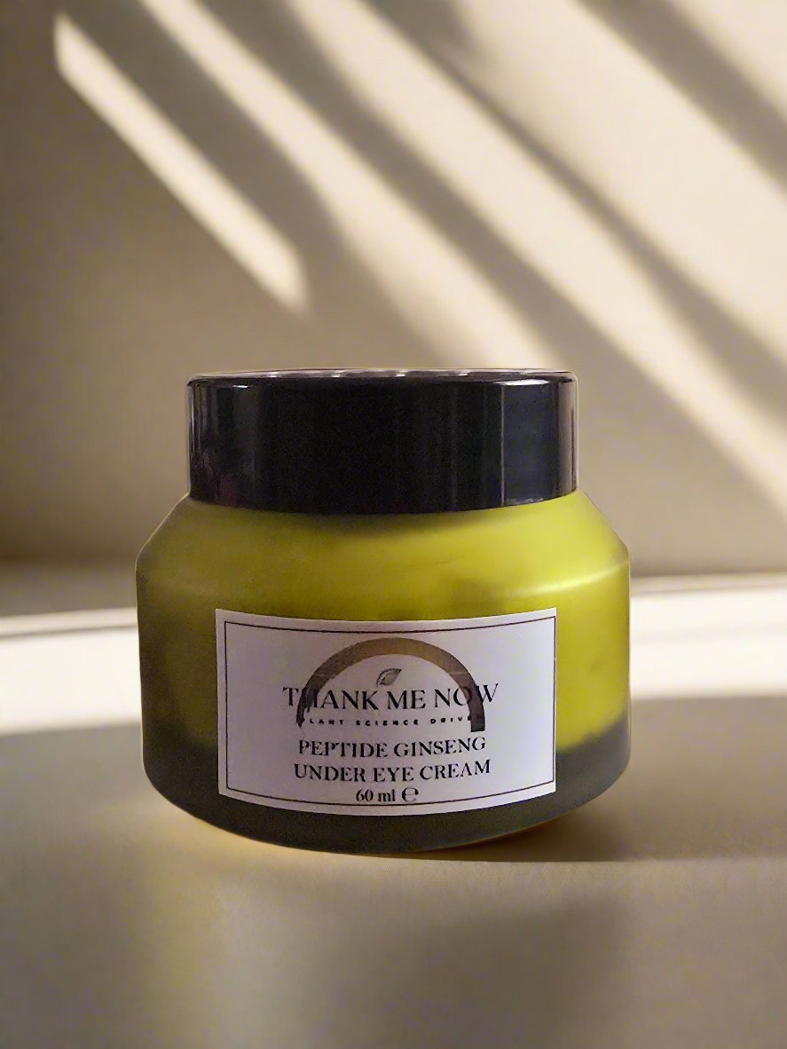 Peptide Ginseng Under Eye Cream – For Dark Circles, Puffiness, & Fine Lines - Thank Me Now