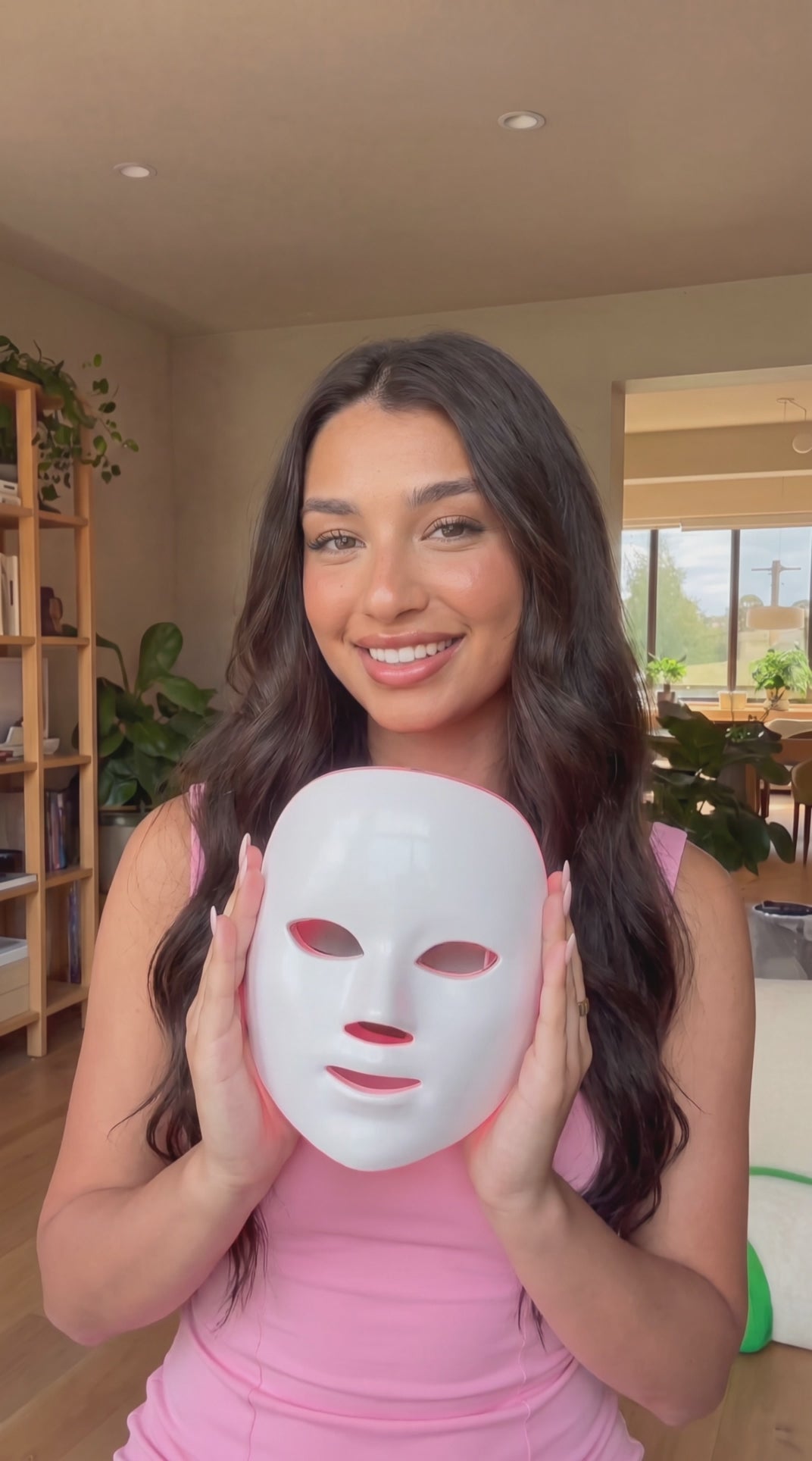 LED Face Mask - Infra-Red Light for Anti-Aging & Skin Rejuvenation 7 in-One