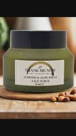 Almond & Aloe  Shell Face Scrub 