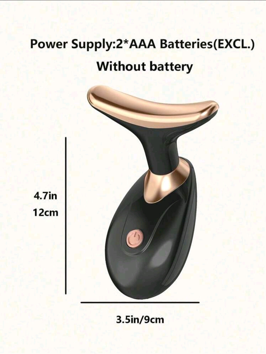 Neck Beauty Device – Lift, Firm & Rejuvenate Your Neck & Jawline (It's safe for eczema, but you have to apply serum or Face Oil while using the device)